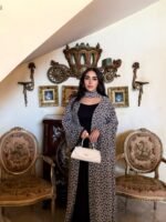 عباية ليوبارد بإطلالة فاخرة وجريئة
