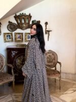 ⁦عباية ليوبارد بإطلالة فاخرة وجريئة⁩ - الصورة ⁦10⁩