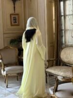 ⁦عباية دوار الشمس  – صناعة سعودية فاخرة⁩ - الصورة ⁦8⁩