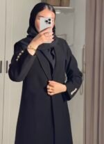 ⁦بليزر سعودي فاخر مستورد | أسود كلاسيكي | خامة Premium⁩ - الصورة ⁦5⁩