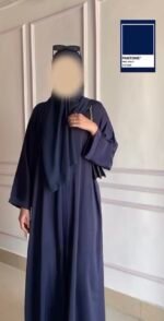 ⁦عباية كريب بيزك | عباية كريب سعودي فاخرة | صناعة سعودية كاملة | مستوردة من السعودية⁩ - الصورة ⁦14⁩