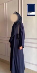 ⁦عباية كريب بيزك | عباية كريب سعودي فاخرة | صناعة سعودية كاملة | مستوردة من السعودية⁩ - الصورة ⁦16⁩